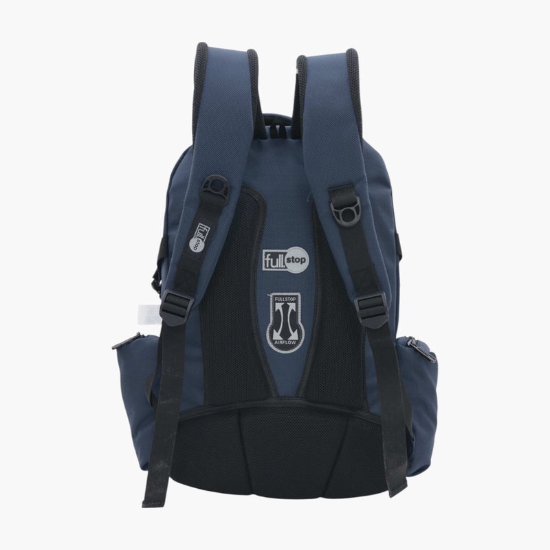 Full Stop Solid Backpack in Navy for Men - Image 3